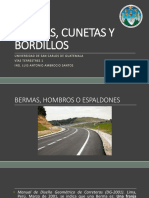 Bermas, Cunetas y Bordillos