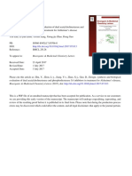 Zhu Yao Et Al., Design Synthesis and Biological Evaluation of Dual Acetylcholinesterase and Phosphodiesterase 5A Inhibitors in Treatment For Alzheimer's Disease