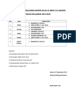 Jadwal Piket Pendalaman Materi Kelas Ix SMPN 115 Jakarta