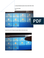 How To Scan To A Shared Network Location in Xerox 5330