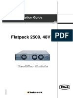 013 OperGde Flatpack 2500 Rectifier PDF PDF