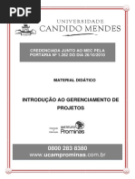 01 - Introdução Ao Gerenciamento de Projetos