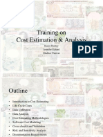Training on Cost Estimation & Analysis