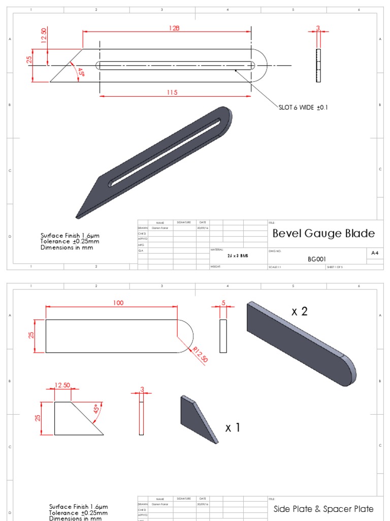 Bevel Gauge | PDF | Metalworking | Industrial Processes