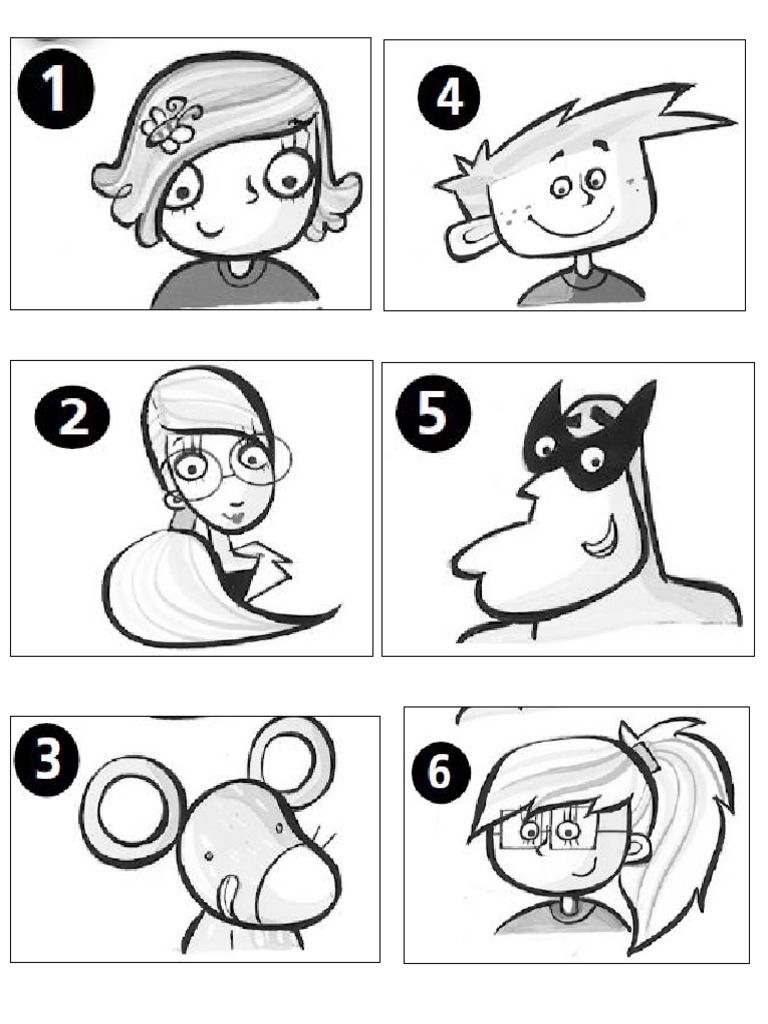 Kid's Box 2 - Match The Characters To Their Names | PDF