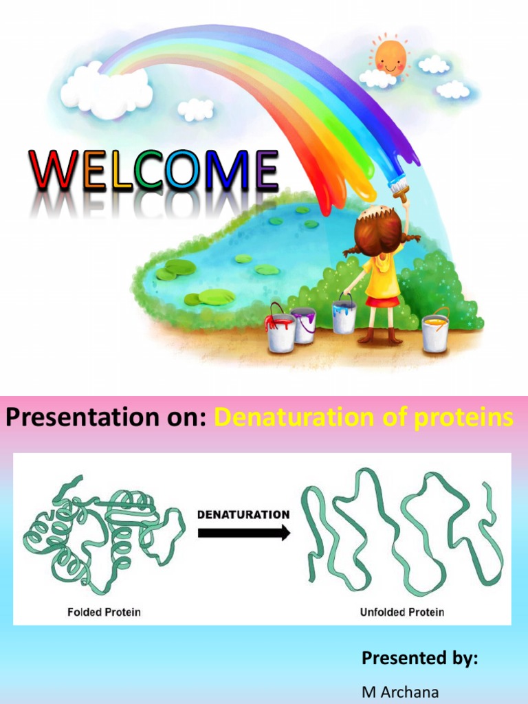 Denaturation of proteins Denaturation (Biochemistry) Biomolecular Structure