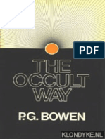 The Occult Way - P.G. Bowen