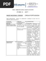 Plano - Base Nacional Comum