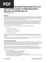 Parallel Concurrent Processing Failover and Load Balancing of E-Business Suite Release 11i and Release 12 Mike Swing, TruTek PDF