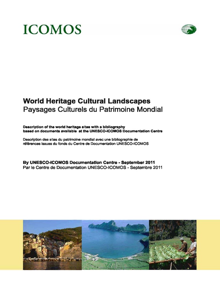 2011 Cultural Landscapes Complete Human Landscape