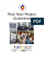 FCSIT FYP Guidelines