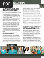 Download US Army Medical Corps Fact Sheet  by US Army Medical Department AMEDD SN37213453 doc pdf