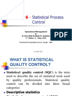 Chapter 6 - : Statistical Process Control