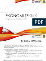 Pertemuan 5 - Bunga Nominal Efektif MARR030