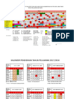 Kalender Pendidikan 2 SMK 2017-2018