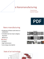 High Rate Nanomanufacturing