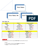 Nota Kata Nama & Latihan