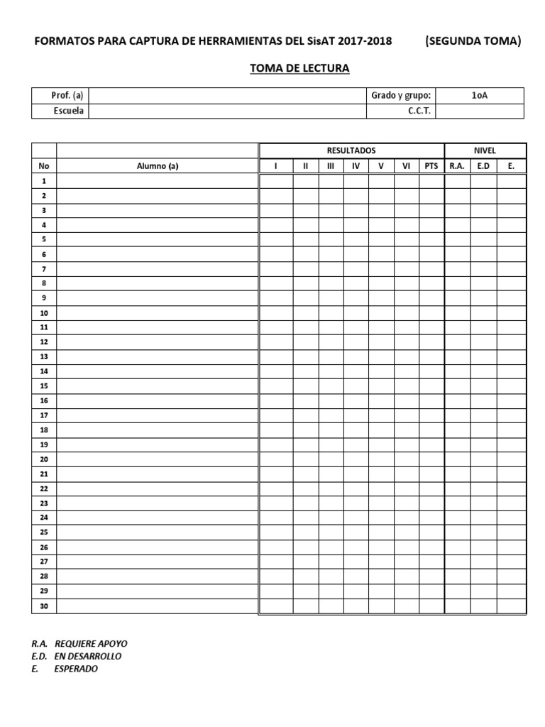 FORMATOS PARA CAPTURA DE HERRAMIENTAS DEL SisAT 2017 1.docx