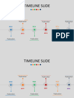 Timeline Slide: Publication Publication Publication