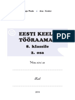 Innove - Eesti Keele Tooraamat 8 - KL - 2 - Osa - Trykk