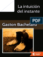 Bachelard Gaston - La Intuición Del Instante