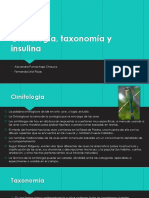 Ornitología, Taxonomía y Insulina