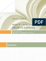 Aula 9 - Introdução A Projetos Elétricos - 2015 - I