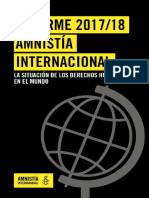 Informe 2017 / 2018 Amnistia Internacional