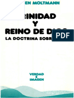 Moltmann Trinidad y Reino de Dios