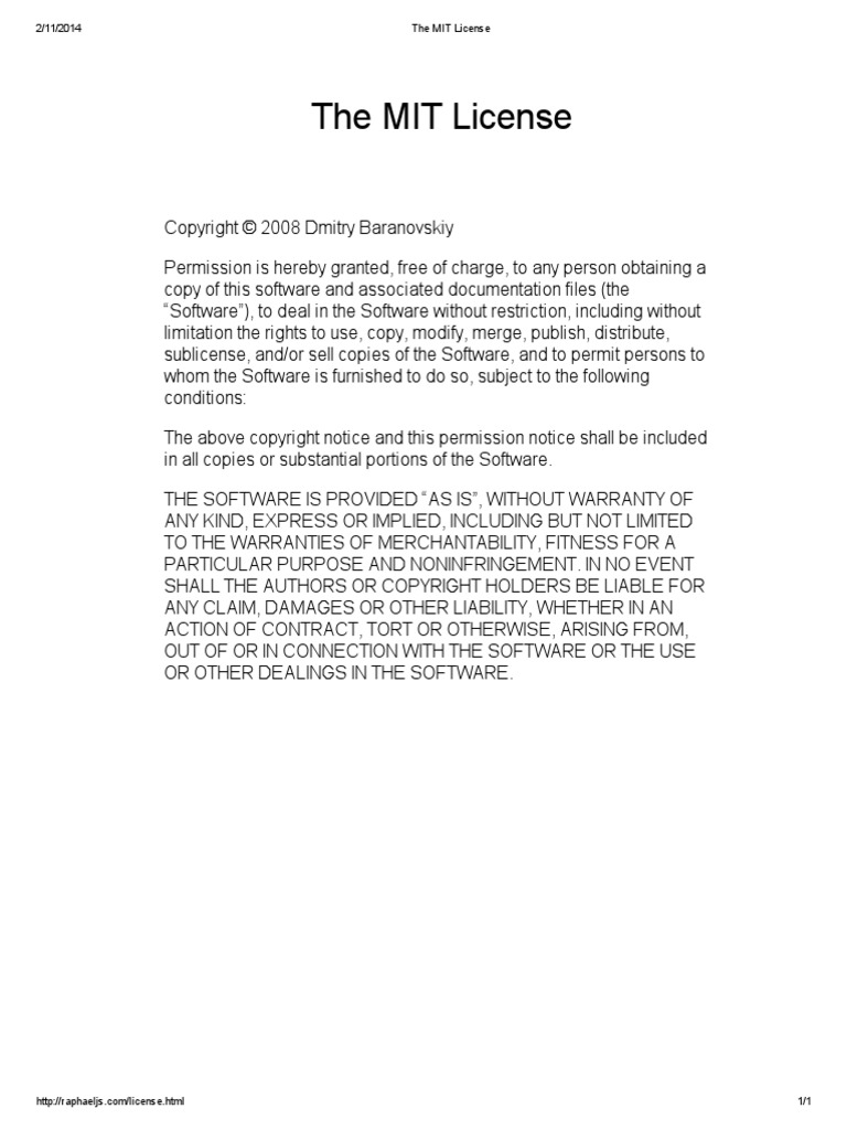 MIT License | PDF