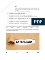  Qué Es La Realidad