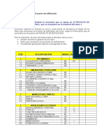 ACTIVIDAD 3 Listado de Items Del Proyecto de Edificacion