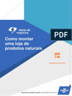 Loja de Produtos Naturais