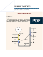 Ejercicios Manometros