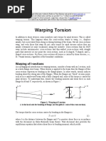 Notes On The Linear Analysis of Thin-Walled Beams | PDF | Linear