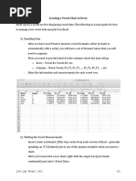 Creating A Vowel Chart in Excel