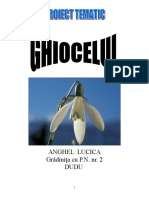 Ghiocelul PROIECT TEMATIC