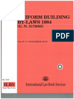 Laws of Malaysia-Uniform Building by Laws 1984 (Amendment Up To 2013) PDF