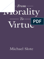 Livro - From Morality To Virtue - Slote PDF