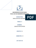 Simulación de sistema productivo con 6 estaciones y 3 entidades en ProModel