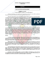 J. Bersamin - Legal Ethics PDF