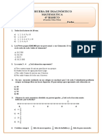 diagnostico 6º Básico