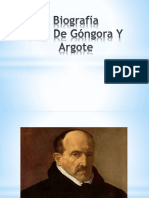 Biografía de Luis de Gongora y Argote