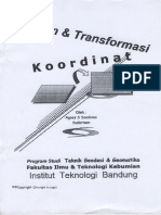 Modul Kuliah Sistem Dan Transformasi Koordinat Agoes S Soedomo Dan Sudarman PDF