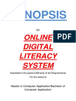 130-Digital Literacy Program -Synopsis