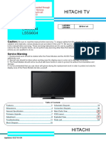 Hitachi L46S604 L55S604