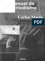 Manual de Periodismo C Maríin PDF