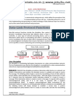 Data-Link Protocols Functions and Types