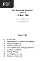 Linked List: Data Structure & Algorithms