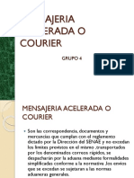 Mensajeria Acelerada o Courier